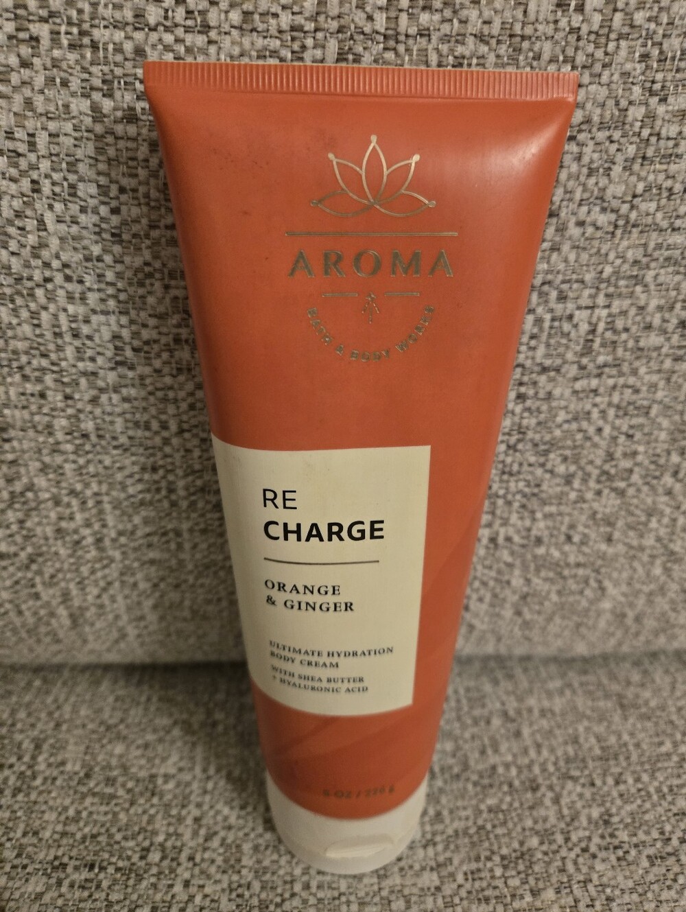 Bath and Body Works Recharge Orange & Ginger Hydrating Body Cream - Orange